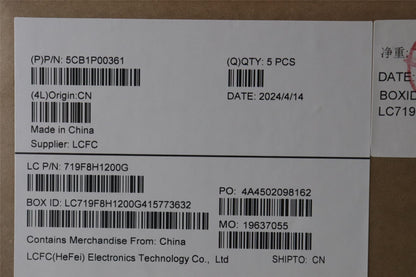 Lenovo Upper Case ASM_POR L 83AC CB 5CB1P00361