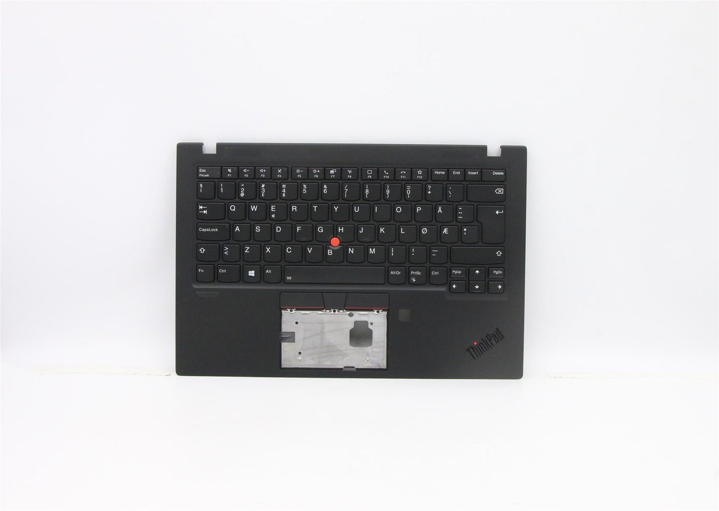 Lenovo ThinkPad X1 8th Gen Keyboard Palmrest Top Cover Norwegian 5M10Z27551