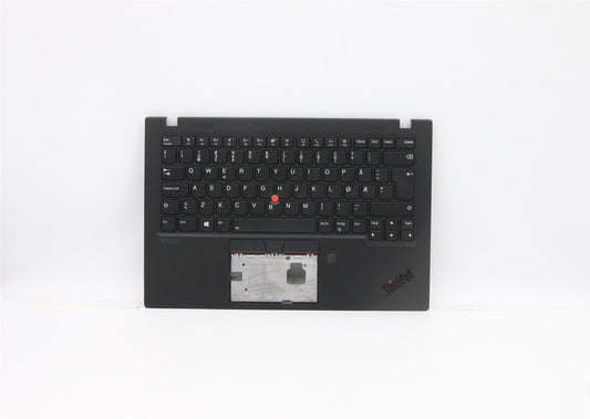 Lenovo ThinkPad X1 8th Gen Keyboard Palmrest Top Cover Norwegian 5M10Z27551