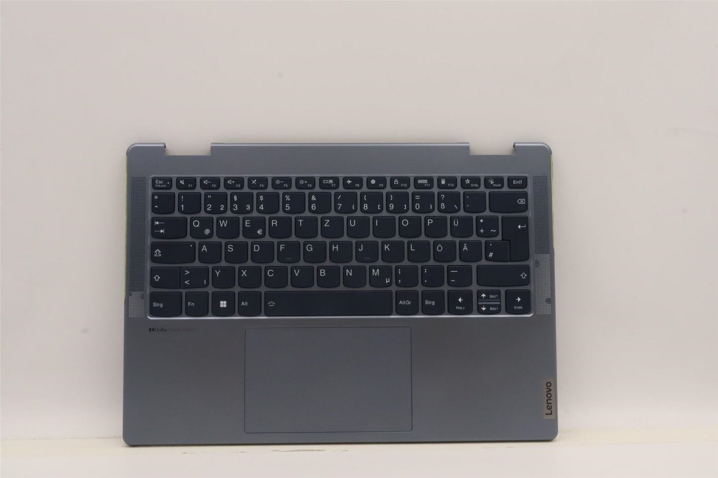 Lenovo Yoga 7 14IAL7 Palmrest Cover Touchpad Keyboard German 5CB1J02437
