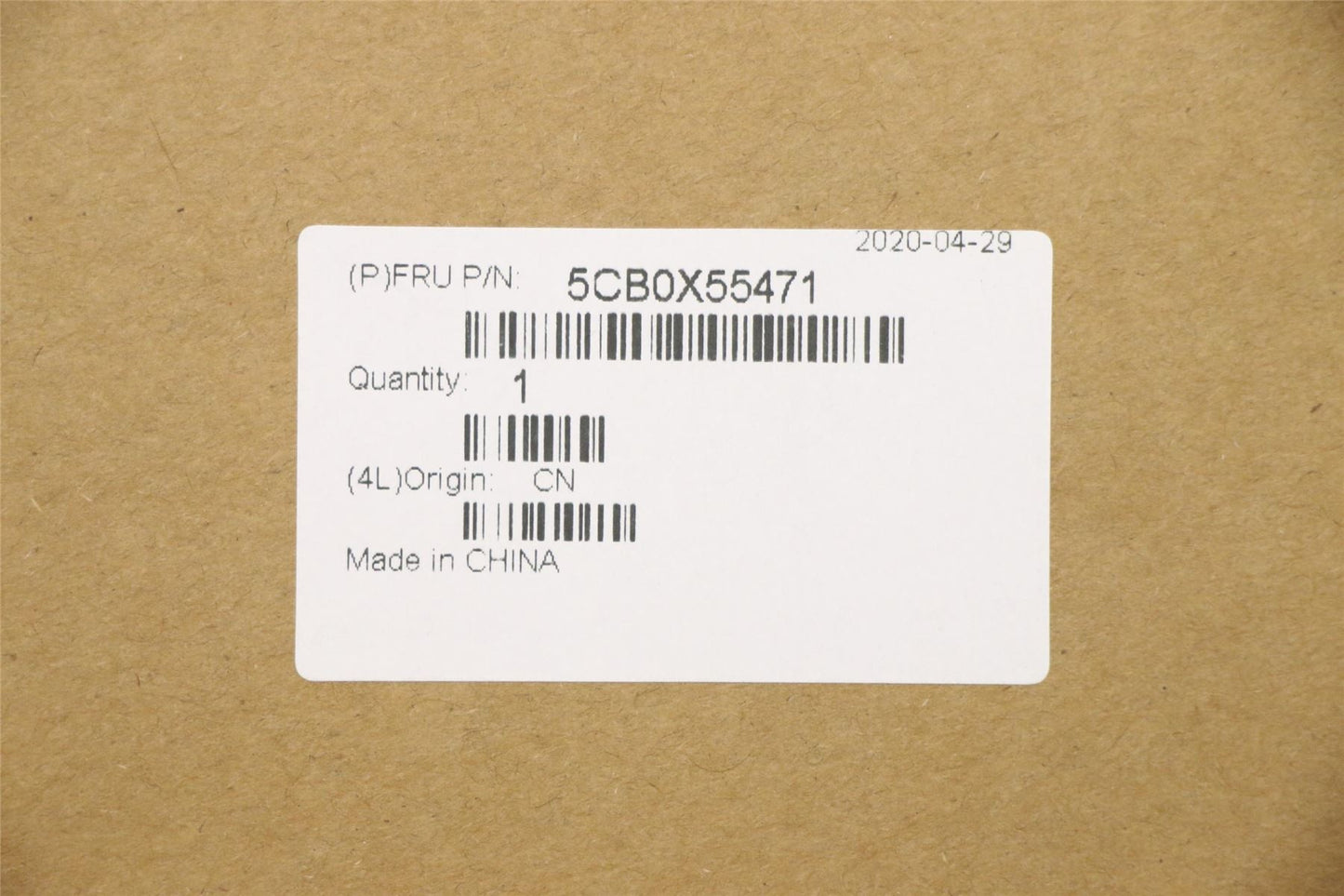 Lenovo Upper Case ASM CF-E B 81QB 5CB0X55471