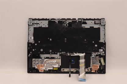 Lenovo 5 16IAH7H Palmrest Cover Touchpad Keyboard Belgian Slate Grey 5CB1F38520