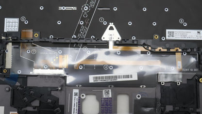 Lenovo ThinkPad X1 8th Gen Keyboard Palmrest Top Cover Grey Backlit 5M11H62388