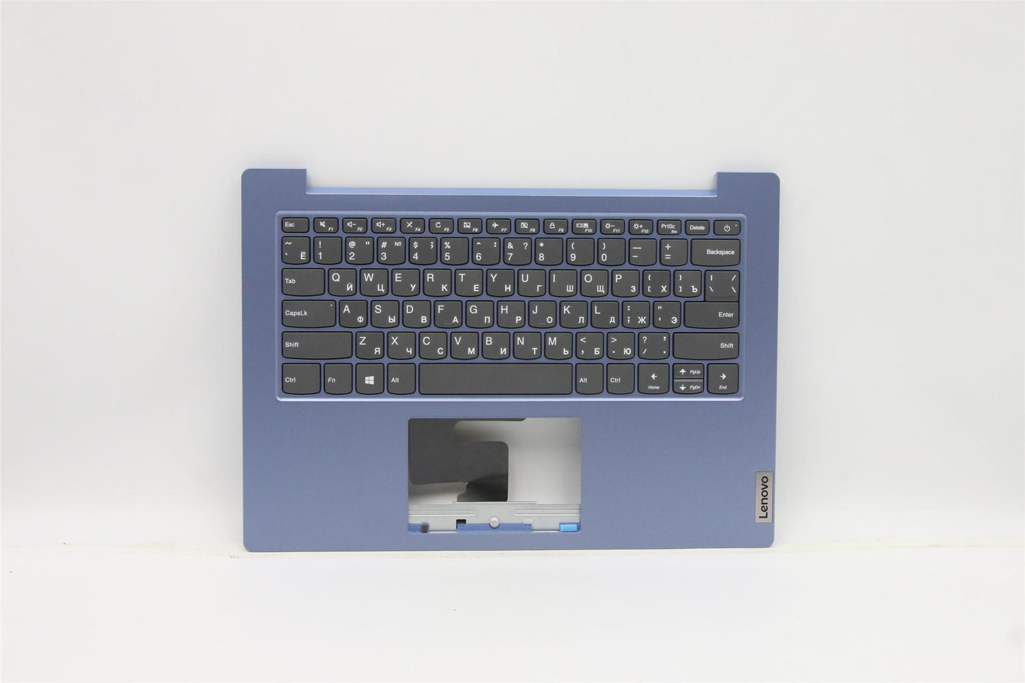 Lenovo IdeaPad 1-14ADA05 Keyboard Palmrest Top Cover Russian Blue 5CB0Z56781