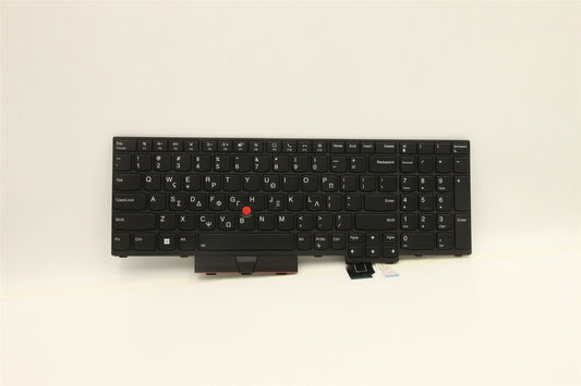 Lenovo ThinkPad T15g Gen 2 P15 Gen 2 s Keyboard Greek Black Backlit 5N21B44377