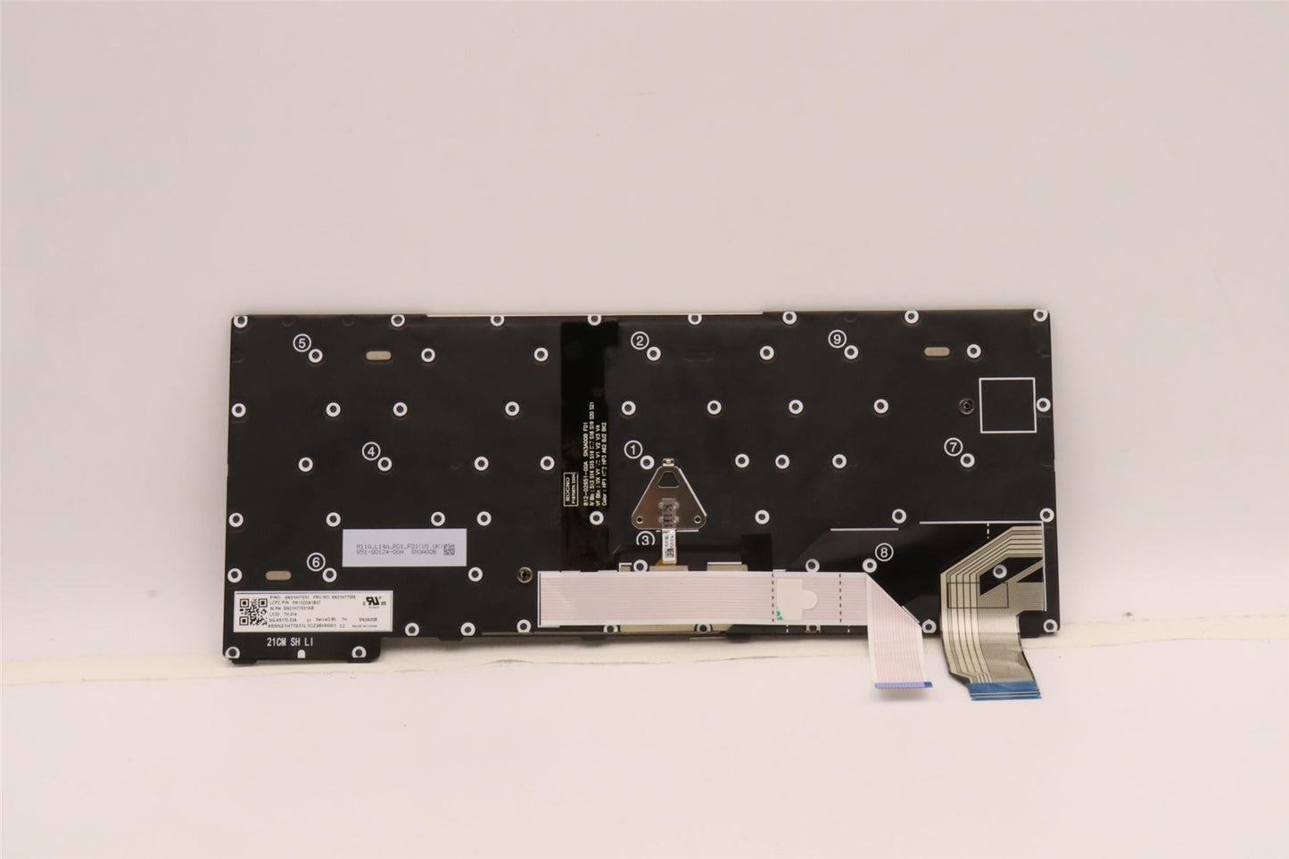 Lenovo ThinkPad X13 Gen 3 L13 Gen 4 Keyboard Thai Black Backlit 5N21H76859