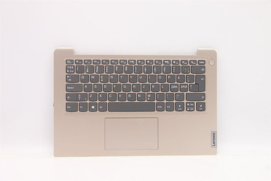 Lenovo IdeaPad 3 14ITL6 Palmrest Cover Touchpad Keyboard Nordic Silver 5CB1C04589