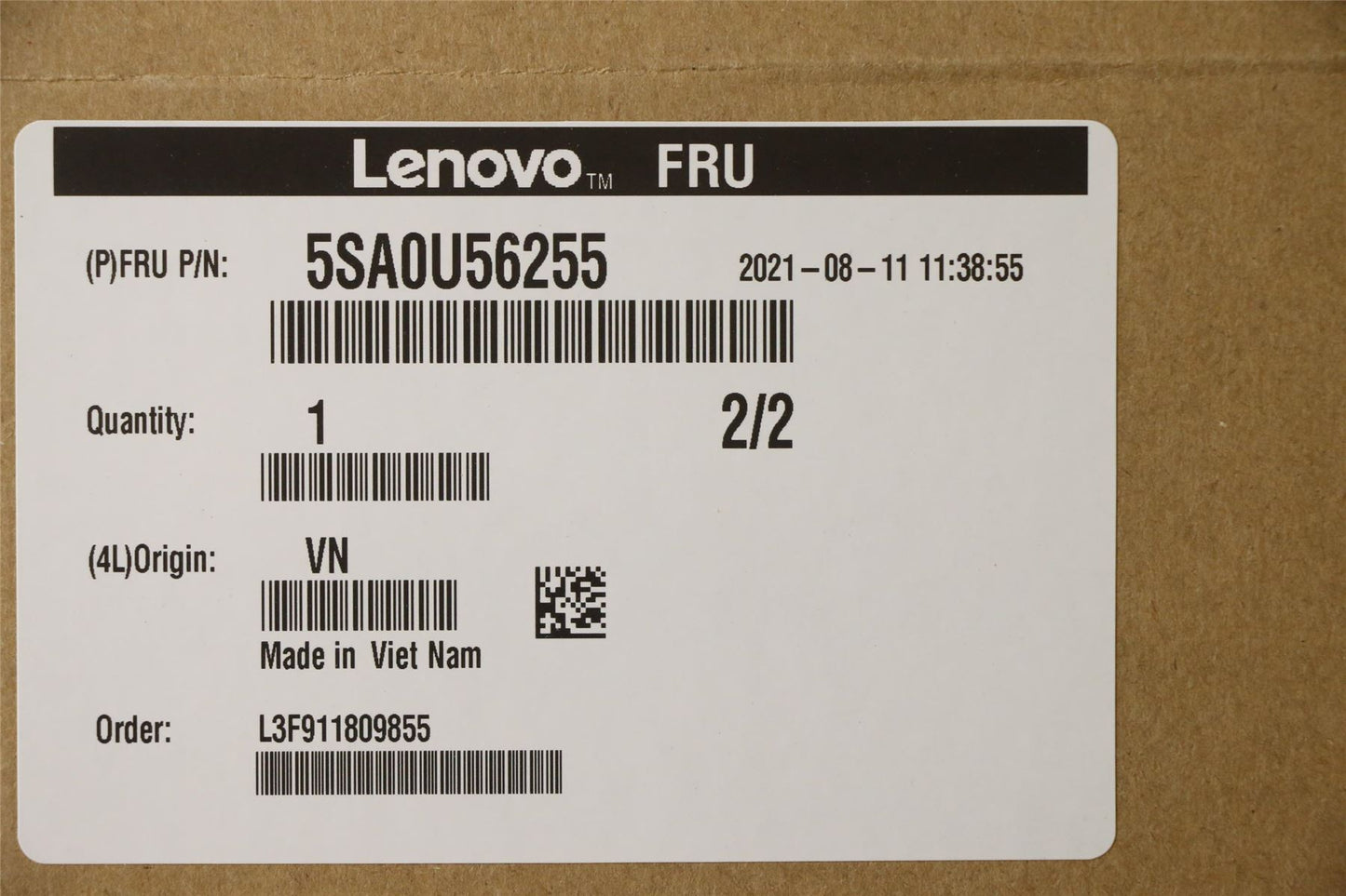 Lenovo Tiny P350 CPU Processor 5SA0U56255
