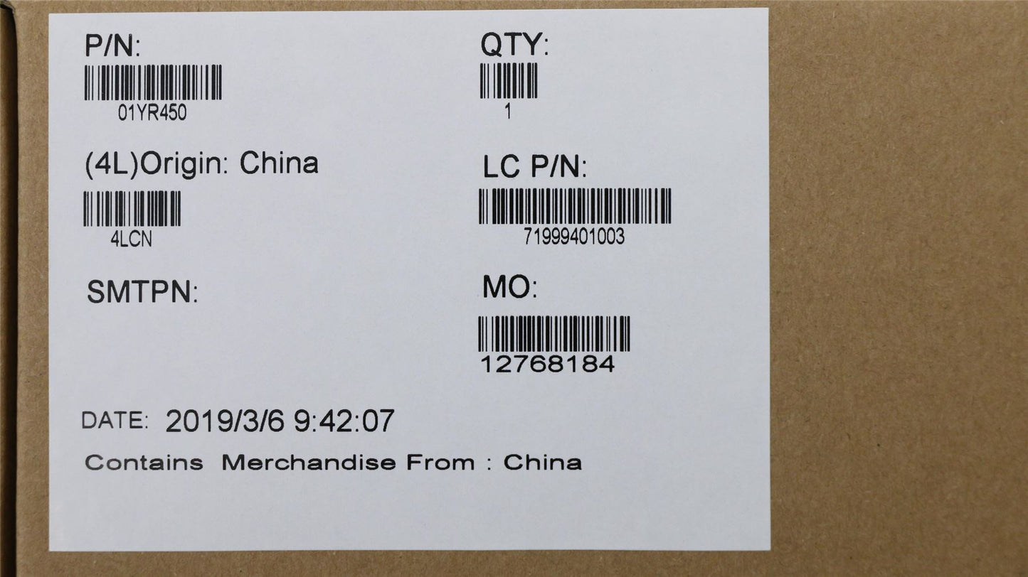 Lenovo BEZEL ASM_LCD_BZL_IR,B,YD2 01YR450