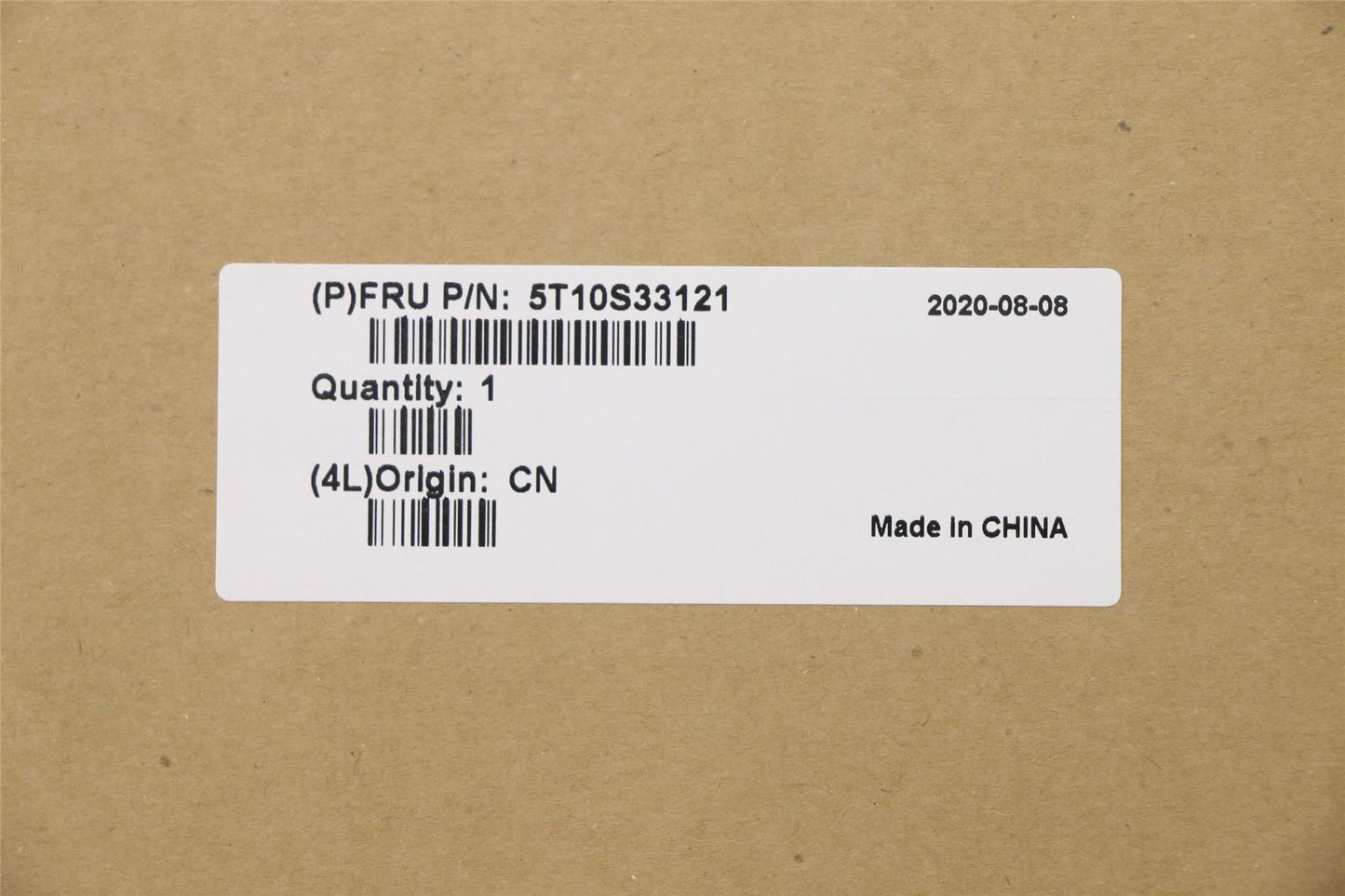 Lenovo 5T10S33121 TAPE Mylar C 82CA for 2060VGA