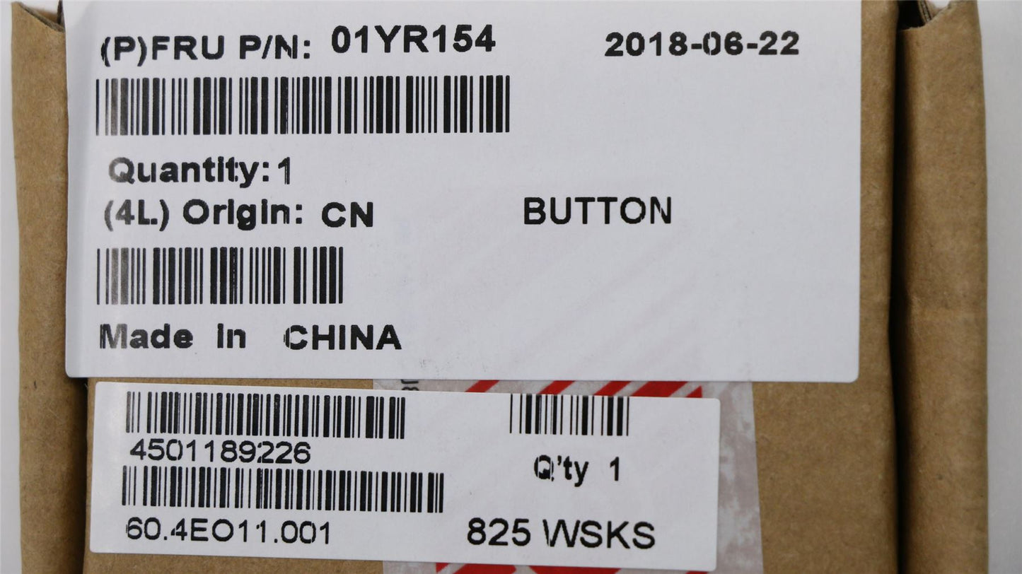 Lenovo 01YR154 MECH_ASM FRU Power button