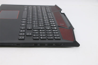 Lenovo Legion Y720 15IKB Palmrest Cover Touchpad Keyboard Black Red 5CB0N67267