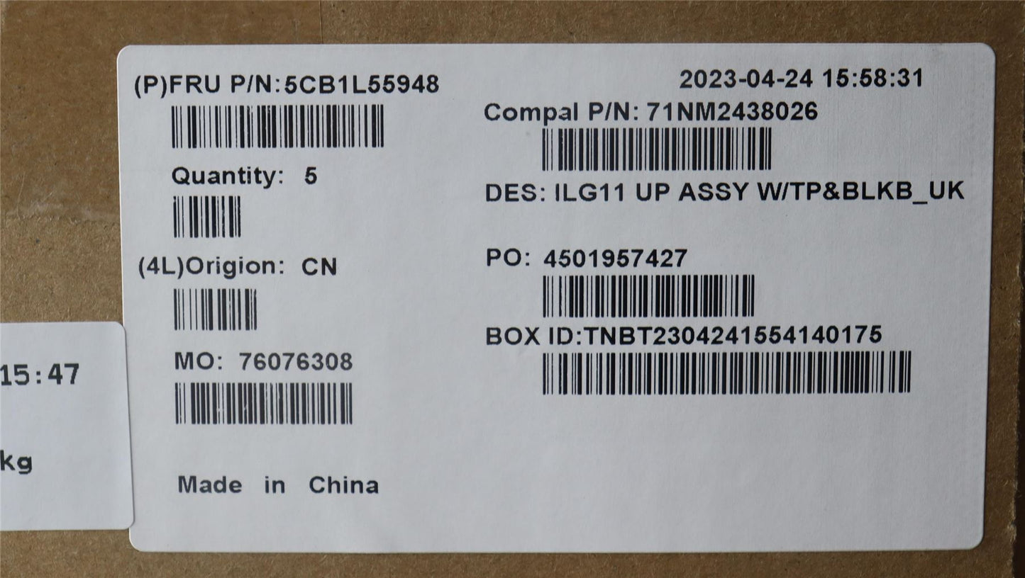 Lenovo LOQ 16IRH8 LOQ 16APH8 Palmrest Cover Touchpad Keyboard 5CB1L55948