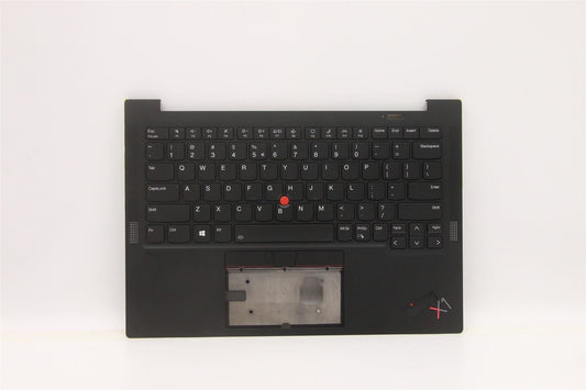 Lenovo Carbon X1 9th Keyboard Palmrest Top Cover US Europe Black 5M11C53237