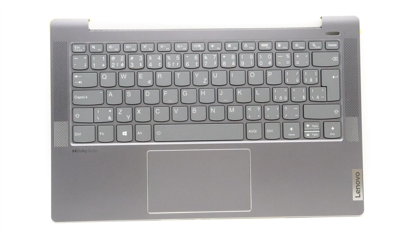 Lenovo IdeaPad 5 14ABA7 Palmrest Cover Touchpad Keyboard Storm Grey 5CB1J08548