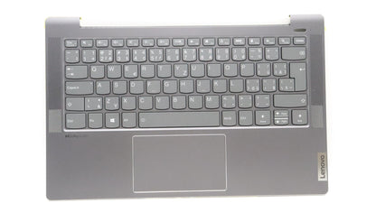 Lenovo IdeaPad 5 14ABA7 Palmrest Cover Touchpad Keyboard Storm Grey 5CB1J08548