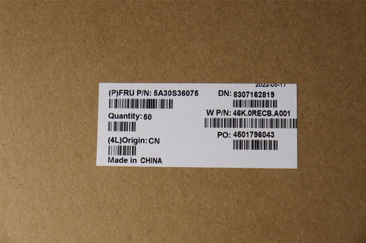 Lenovo Antenna W 82R9 MAIN+AUX 5A30S36075