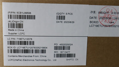 Lenovo IdeaPad 3 15IAH8 Palmrest Cover Touchpad Keyboard Belgian 5CB1L99506
