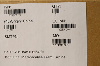 Lenovo IdeaPad 530S-15IKB Hinge Cap Strip Trim Cover Black 5CB0R19726