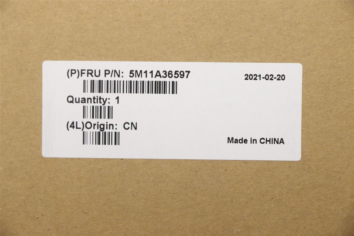 Lenovo MECH_ASM KB ENG(P)FPR US SR 5M11A36597