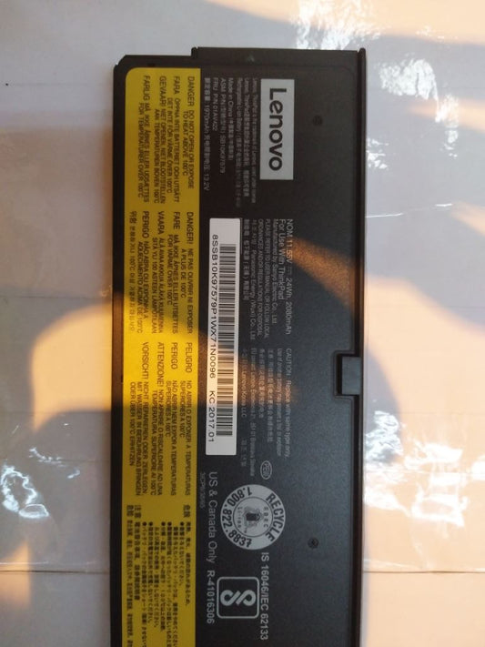 Lenovo ThinkPad T570 P51s T470 25 A475 T580 P52s A485 Battery 11.4V 24Wh 01AV490