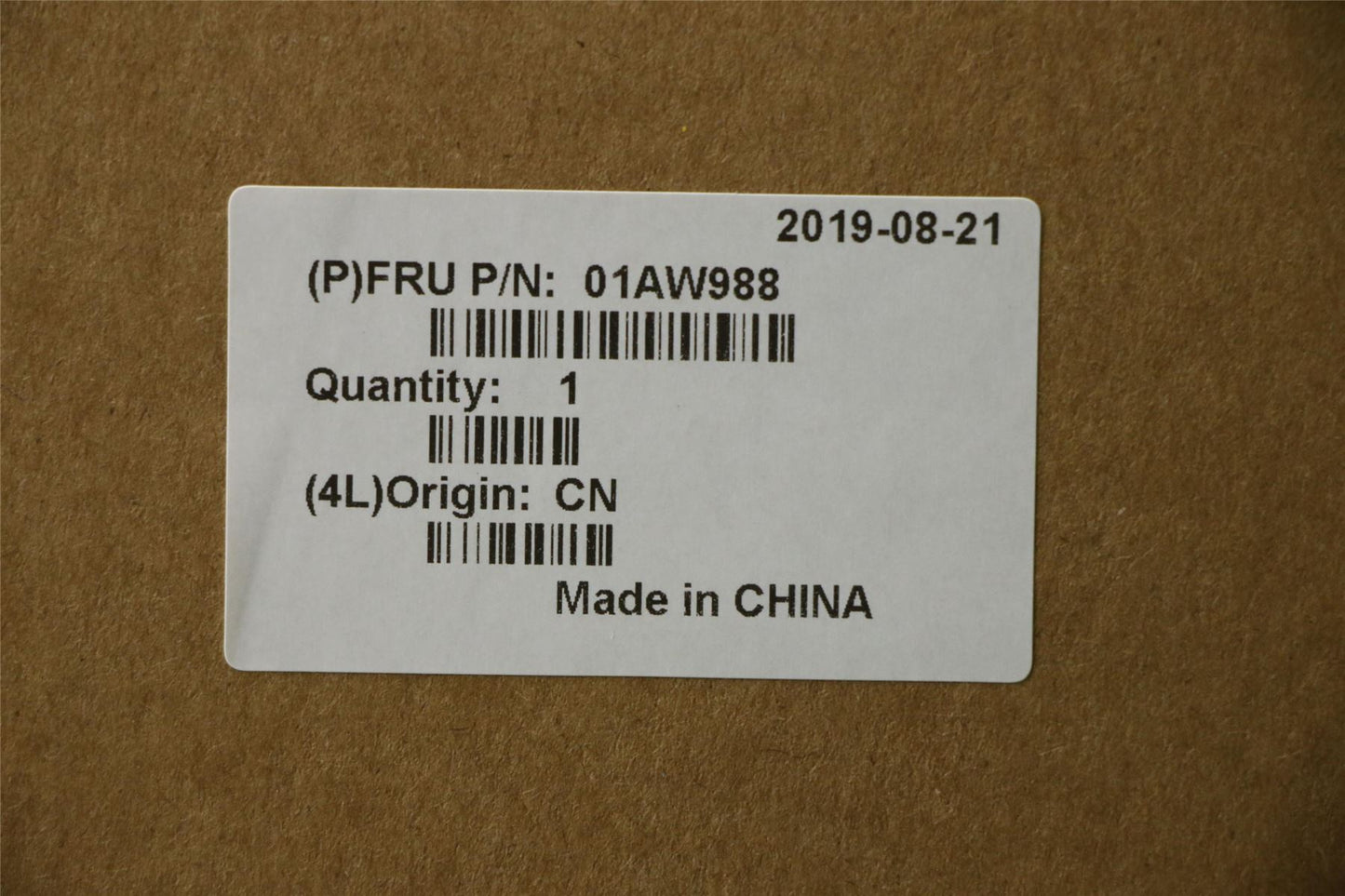 Lenovo Carbon X1 4th LCD Cover Rear Back Housing Black 01AW988
