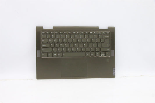 Lenovo Yoga 7-14ITL5 Keyboard Palmrest Top Cover US Dark Moss 5CB1A08879