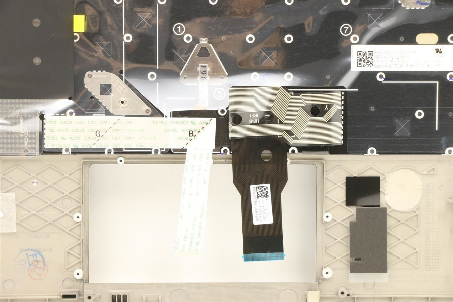 Lenovo MECH_ASM KBDW/C GER (CHY) UK BK 5M11A37077