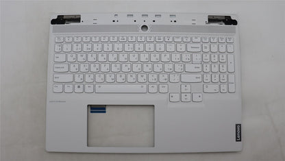 Lenovo Legion S7 16IRH8 Keyboard Palmrest Top Cover Ukrainian White 5CB1L83665