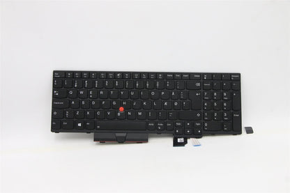 Lenovo ThinkPad P17 Gen 1 Keyboard Danish Black Backlit 5M10Z54329