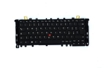 Genuine Lenovo ThinkPad Yoga Keyboard Italian Black Backlit 04Y2637