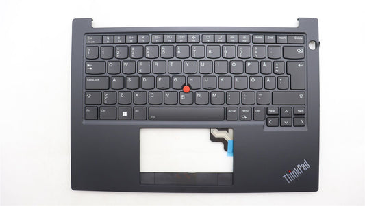 Lenovo ThinkPad E14 Gen 5 Keyboard Palmrest Top Cover Russian Black 5M11L92580