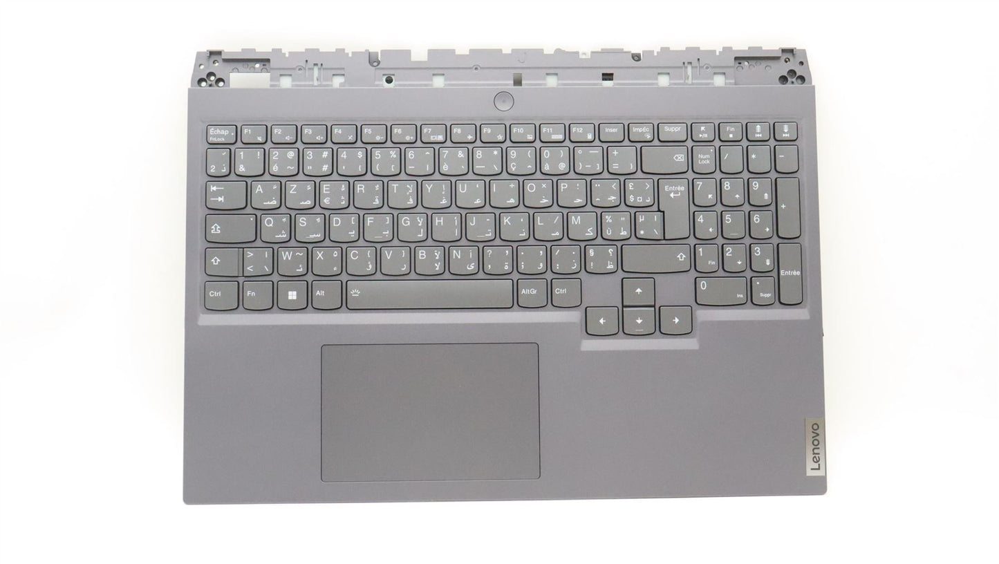 Lenovo 5 16ARH7H Palmrest Cover Touchpad Keyboard French Arabic 5CB1H70906