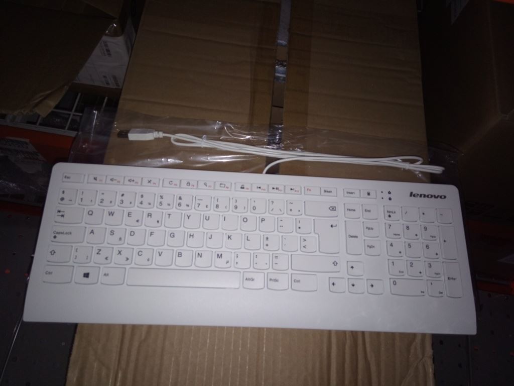 Lenovo Slim USB KB N L-W_IC Keyboard 00XH412