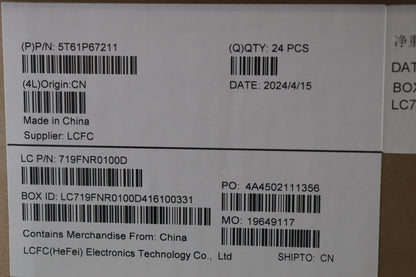Lenovo CS22_3+2bCP,Glass like Mylar,Elan PCB,Black,Non-NFC,SOVP&MP,Chicony NFC ELAN Chicony Board 5T61P67211
