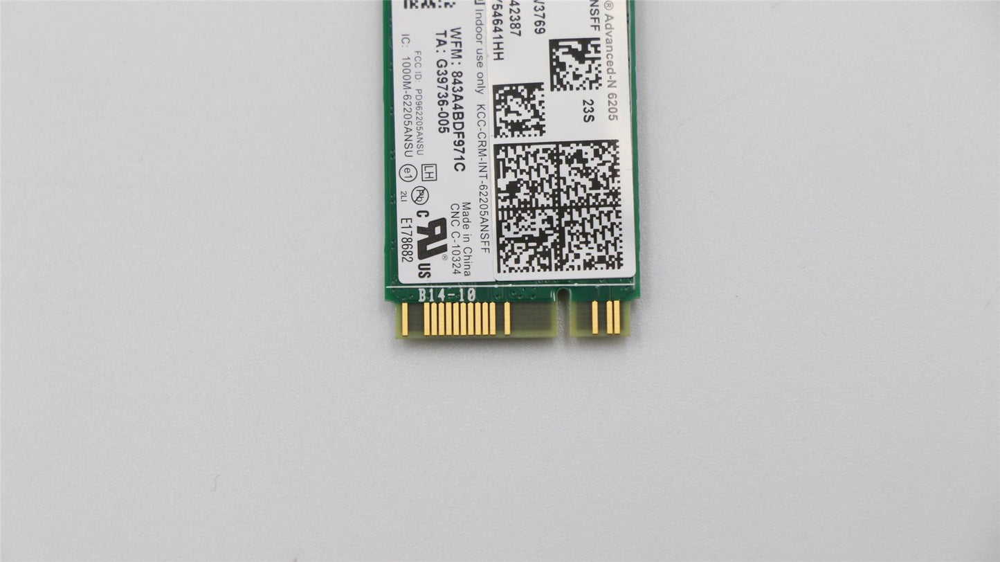 Lenovo WLAN INTEL WIRELESS-N 8205 TAYLOR PEAK 04W3769