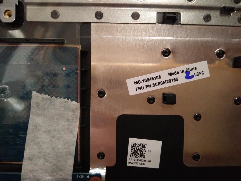 Lenovo IdeaPad 310-15IAP 310-15IKB Palmrest Touchpad Cover Keyboard UK 5CB0M29165