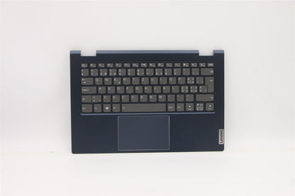 Lenovo Yoga 14s ITL Palmrest Cover Touchpad Keyboard Switzerland 5CB1C92808