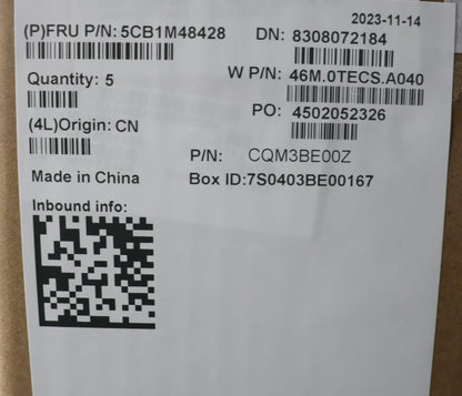 Lenovo COVER Upper Case ASM_ENG W21KK AG NBL 5CB1M48428