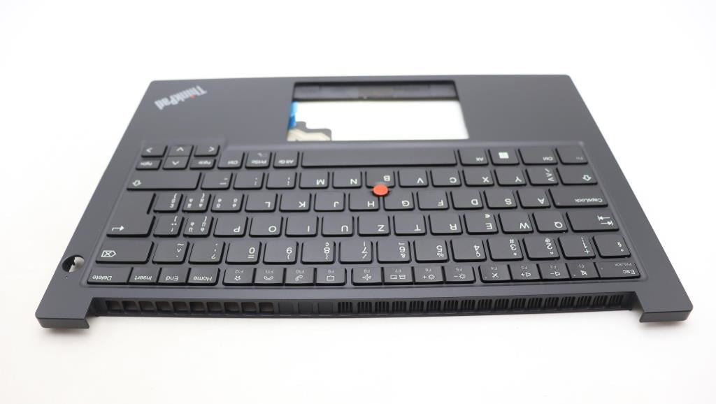 Lenovo ThinkPad E14 Gen 5 Keyboard Palmrest Top Cover Swiss Black 5M11L92307