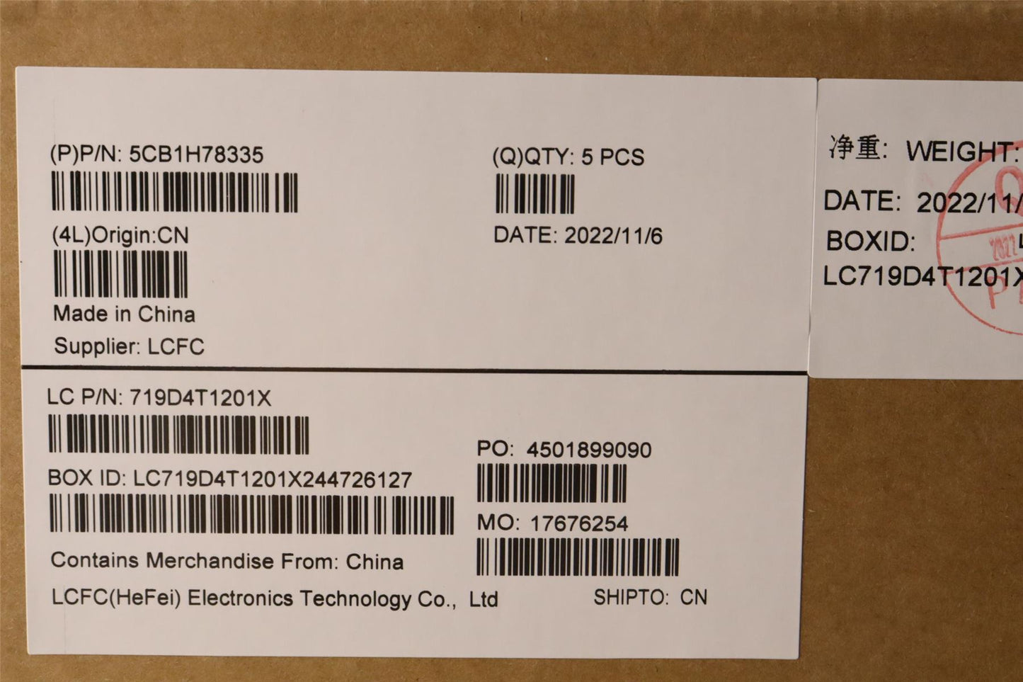 Lenovo Upper Case ASM_GER L82RK NFP MB BL 5CB1H78335