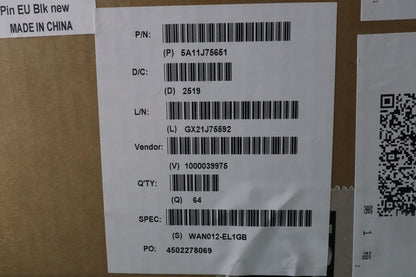 Lenovo AC_ADAPTER PD,65W,20/15/9/5V,2P,EU,ACB 65W USB-C 5V 2 Pin AC Charger Adapter 5A11J75651