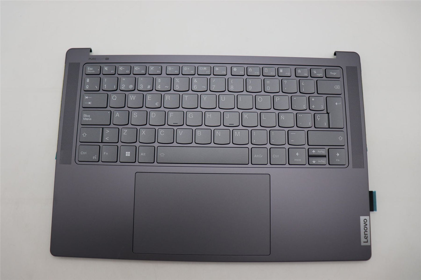 Lenovo Yoga 9 14IRP8 Palmrest Cover Touchpad Keyboard Spanish 5CB1L49549