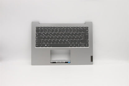 Lenovo IdeaPad 1-14IGL05 Keyboard Palmrest Top Cover German Grey 5CB0X56977