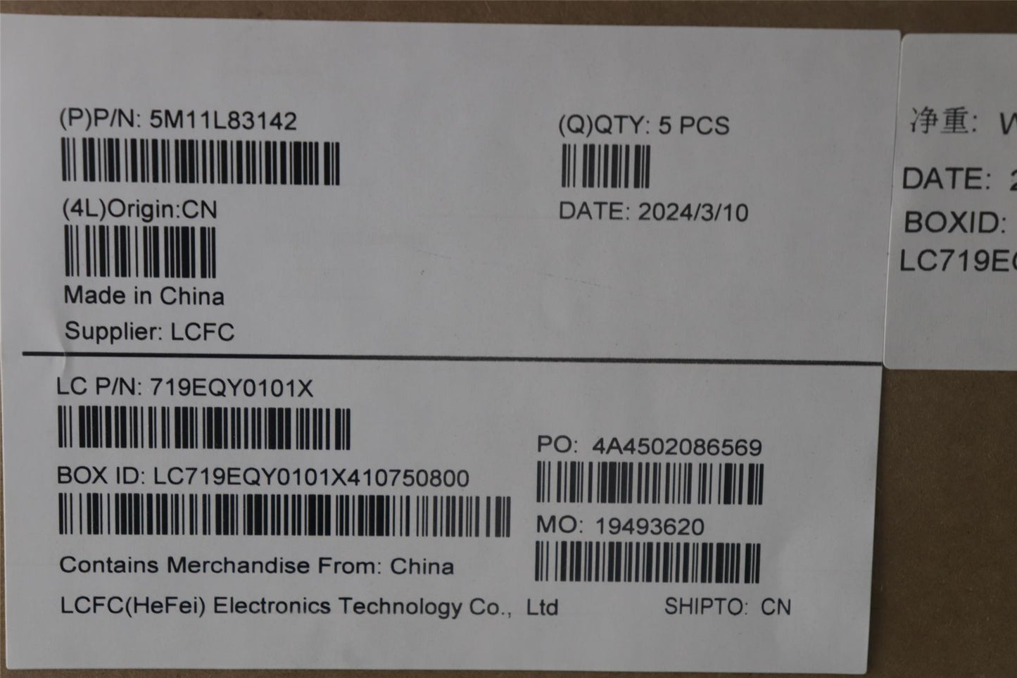 Lenovo MECH_ASM KBDBZL,SLV,WL,BK/GY,SRX 5M11L83142