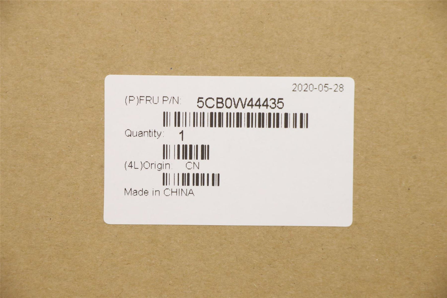 Lenovo ThinkBook 14-IML 14-IIL Keyboard Palmrest Top Cover UK Grey 5CB0W44435