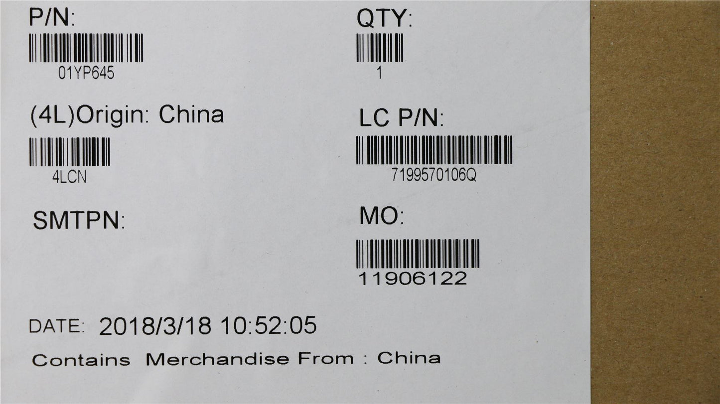 Lenovo ThinkPad L580 L590 E580 E585 T590 E590 E595 Keyboard Arabic Black 01YP645