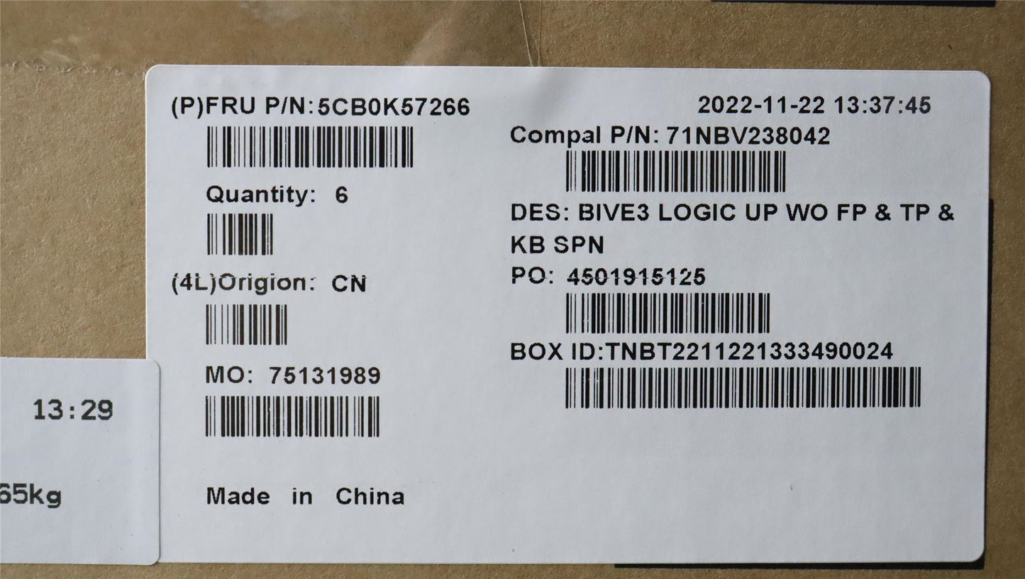 Lenovo UpperCover C E31-80W/TP SPA NF 5CB0K57266