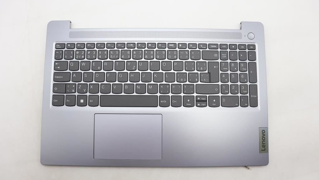 Lenovo IdeaPad 3 15IAH8 Palmrest Cover Touchpad Keyboard Arctic Grey 5CB1M36344