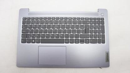Lenovo IdeaPad 3 15IAH8 Palmrest Cover Touchpad Keyboard Arctic Grey 5CB1M36344